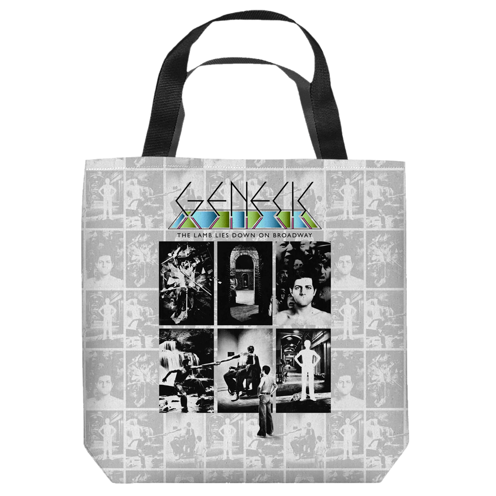 Genesis Lamb Lies Down On Broadway - Tote Bag Tote Bags Genesis