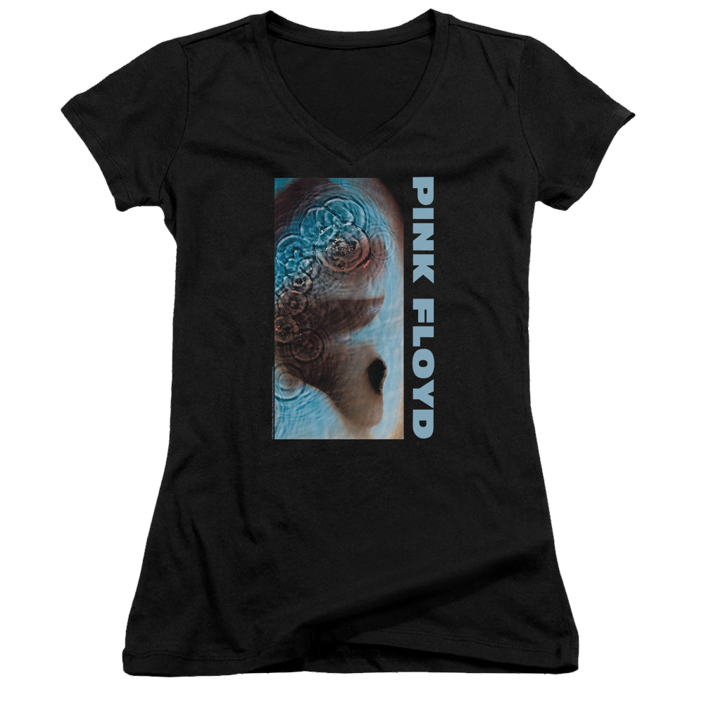 Pink Floyd Meddle - Juniors V-Neck T-Shirt Juniors V-Neck T-Shirt Pink Floyd