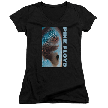 Pink Floyd Meddle - Juniors V-Neck T-Shirt Juniors V-Neck T-Shirt Pink Floyd