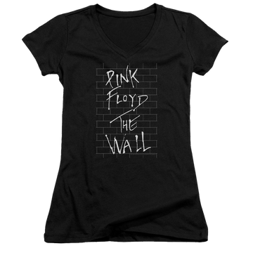 Roger Waters The Wall 2 - Juniors V-Neck T-Shirt Juniors V-Neck T-Shirt Roger Waters