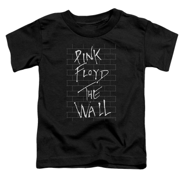 Black toddler t-shirt with Roger Waters The Wall 2 graphic