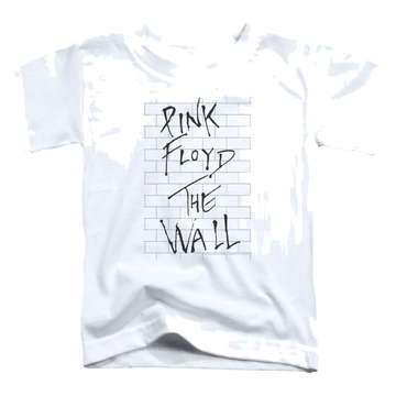 White kid's t-shirt for ages 4 to 7 with Roger Waters The Wall 2 graphic