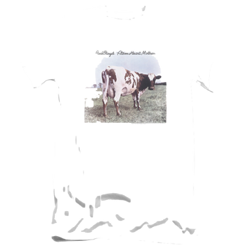 White men's premium slim fit t-shirt with Pink Floyd Atom Heart Mother graphic