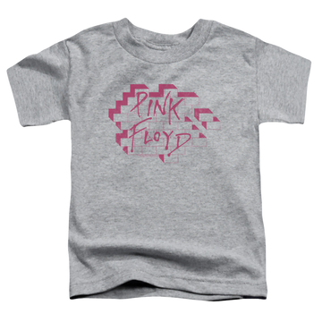 Athletic heather kid's t-shirt for ages 4 to 7 with Roger Waters Wall Logo graphic
