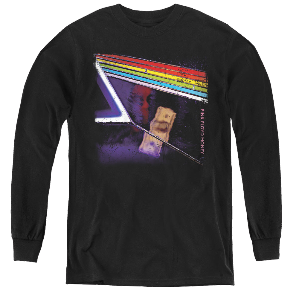 Pink Floyd Money - Youth Long Sleeve T-Shirt Youth Long Sleeve T-Shirt Pink Floyd