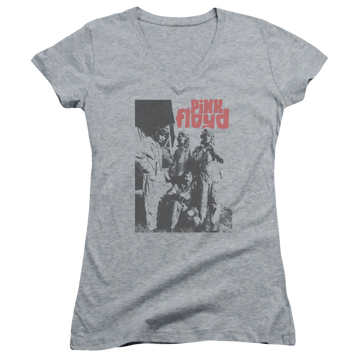 Pink Floyd Point Me At The Sky - Juniors V-Neck T-Shirt Juniors V-Neck T-Shirt Pink Floyd