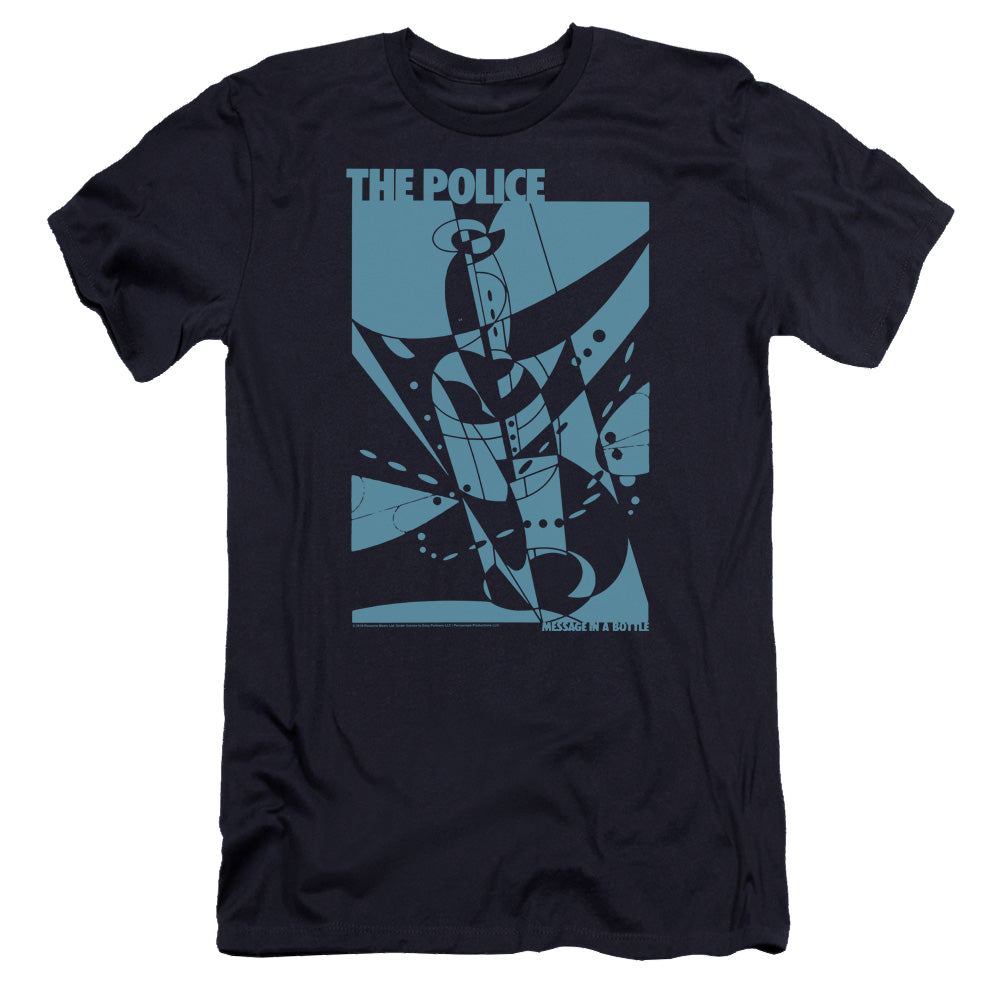 The Police Message In A Bottle - Men's Premium Slim Fit T-Shirt Men's Premium Slim Fit T-Shirt The Police