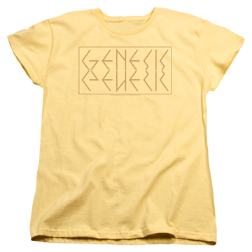Banana women's t-shirt with Genesis Mirror Logo graphic