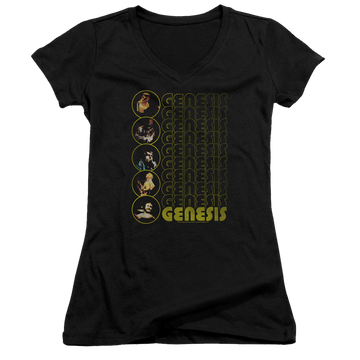 Genesis The Carpet Crawlers - Juniors V-Neck T-Shirt Juniors V-Neck T-Shirt Genesis