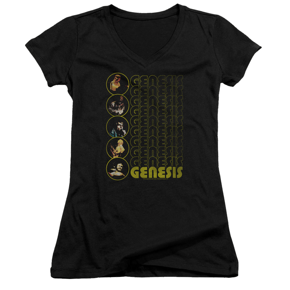 Genesis The Carpet Crawlers - Juniors V-Neck T-Shirt Juniors V-Neck T-Shirt Genesis