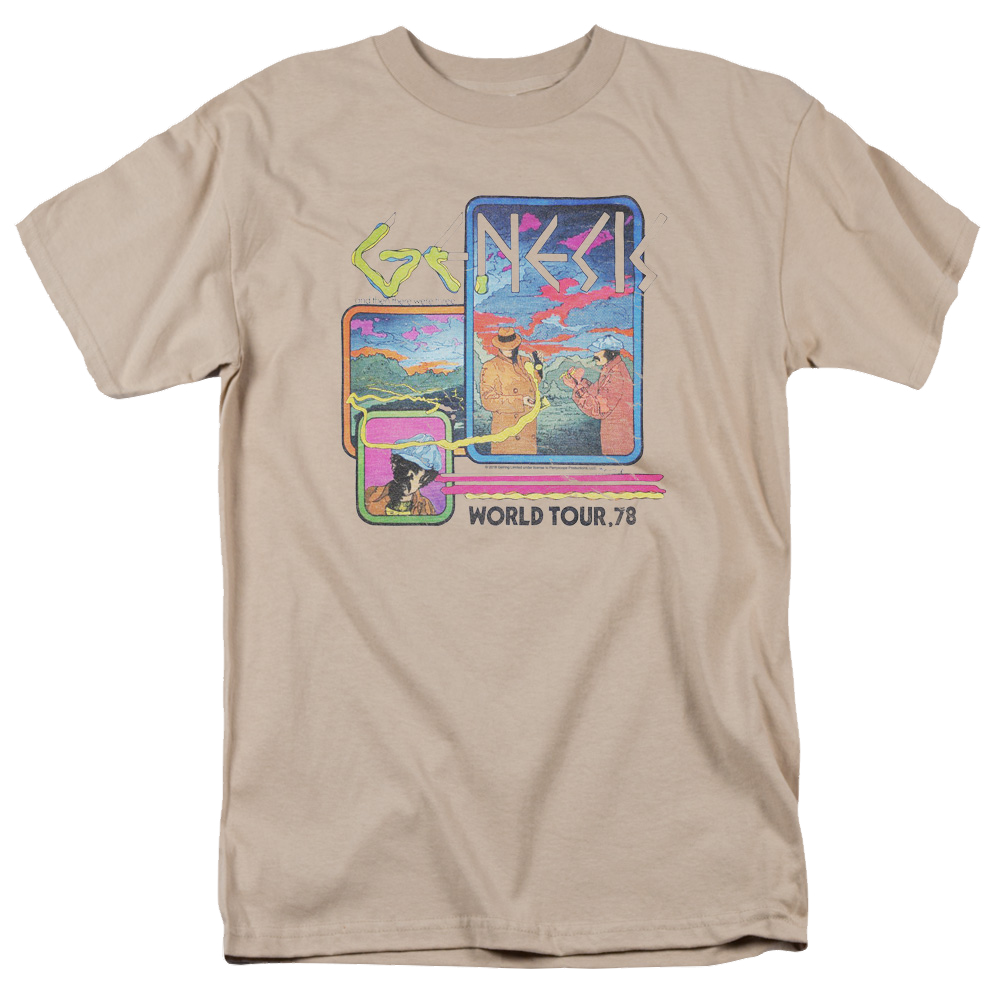 Genesis World Tour 78 - Men's Regular Fit T-Shirt Men's Regular Fit T-Shirt Genesis