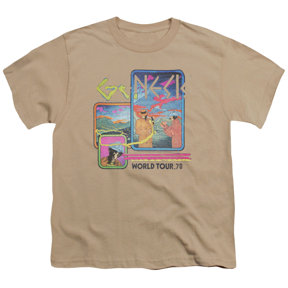 Genesis World Tour 78 - Youth T-Shirt Youth T-Shirt (Ages 8-12) Genesis