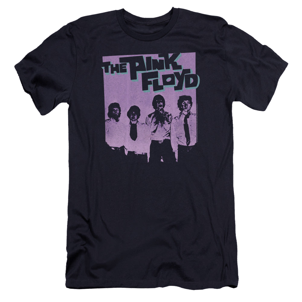 Pink Floyd Paint Box - Men's Premium Slim Fit T-Shirt Men's Premium Slim Fit T-Shirt Pink Floyd