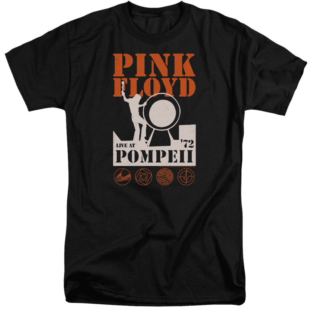 Pink Floyd Pompeii - Men's Tall Fit T-Shirt Men's Tall Fit T-Shirt Pink Floyd