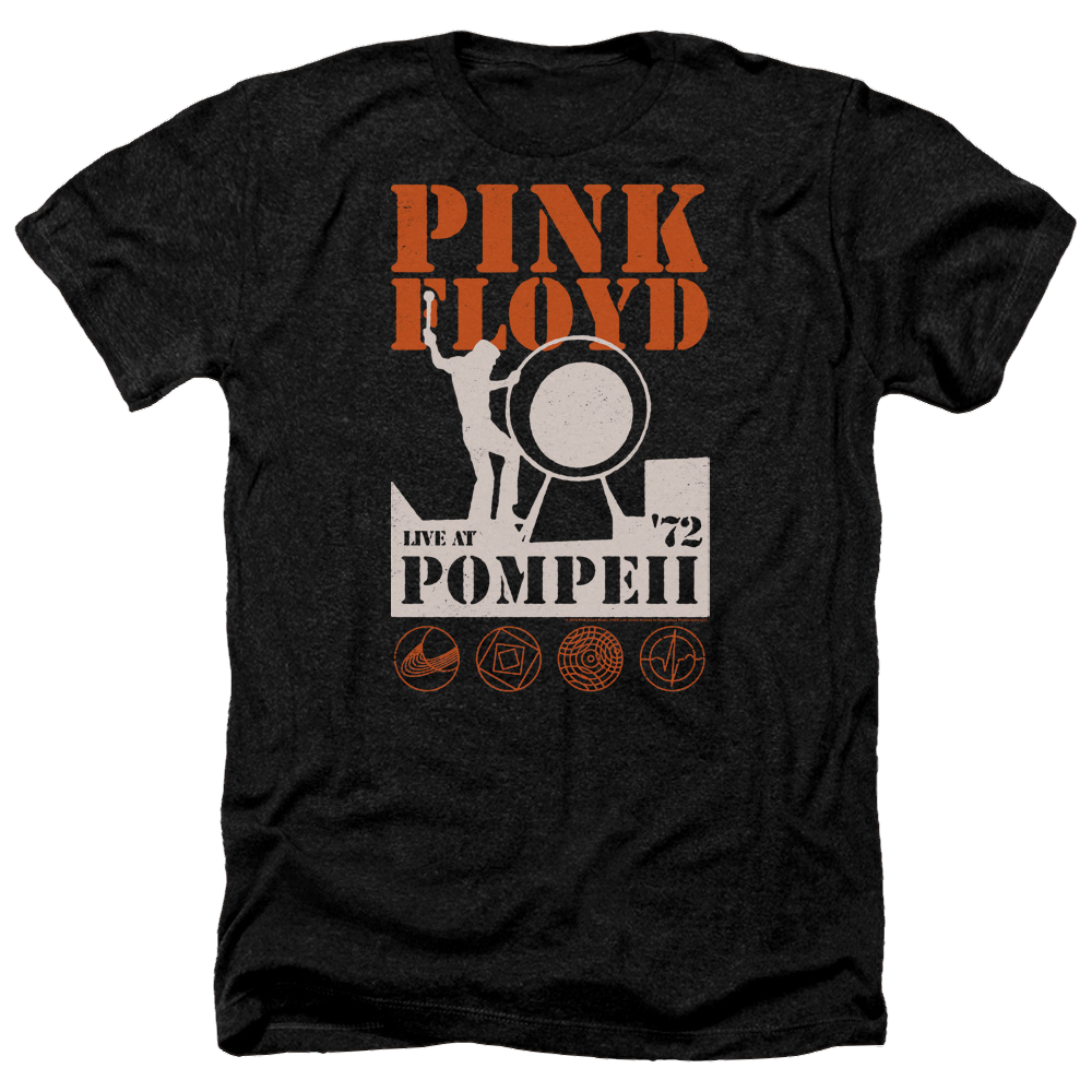 Pink Floyd Pompeii - Men's Heather T-Shirt Men's Heather T-Shirt Pink Floyd