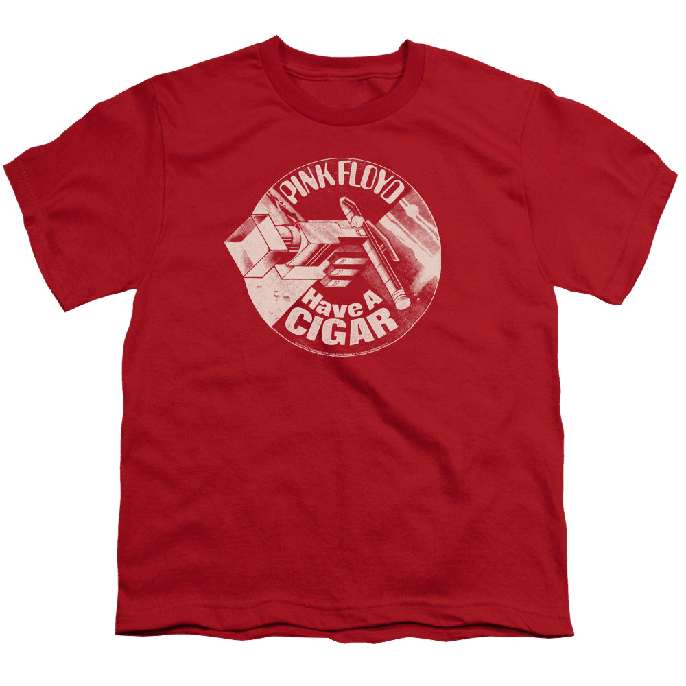 Pink Floyd Just A Cigar - Youth T-Shirt Youth T-Shirt (Ages 8-12) Pink Floyd