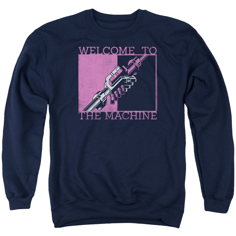 Pink Floyd Welcome To The Machine - Men's Crewneck Sweatshirt Men's Crewneck Sweatshirt Pink Floyd