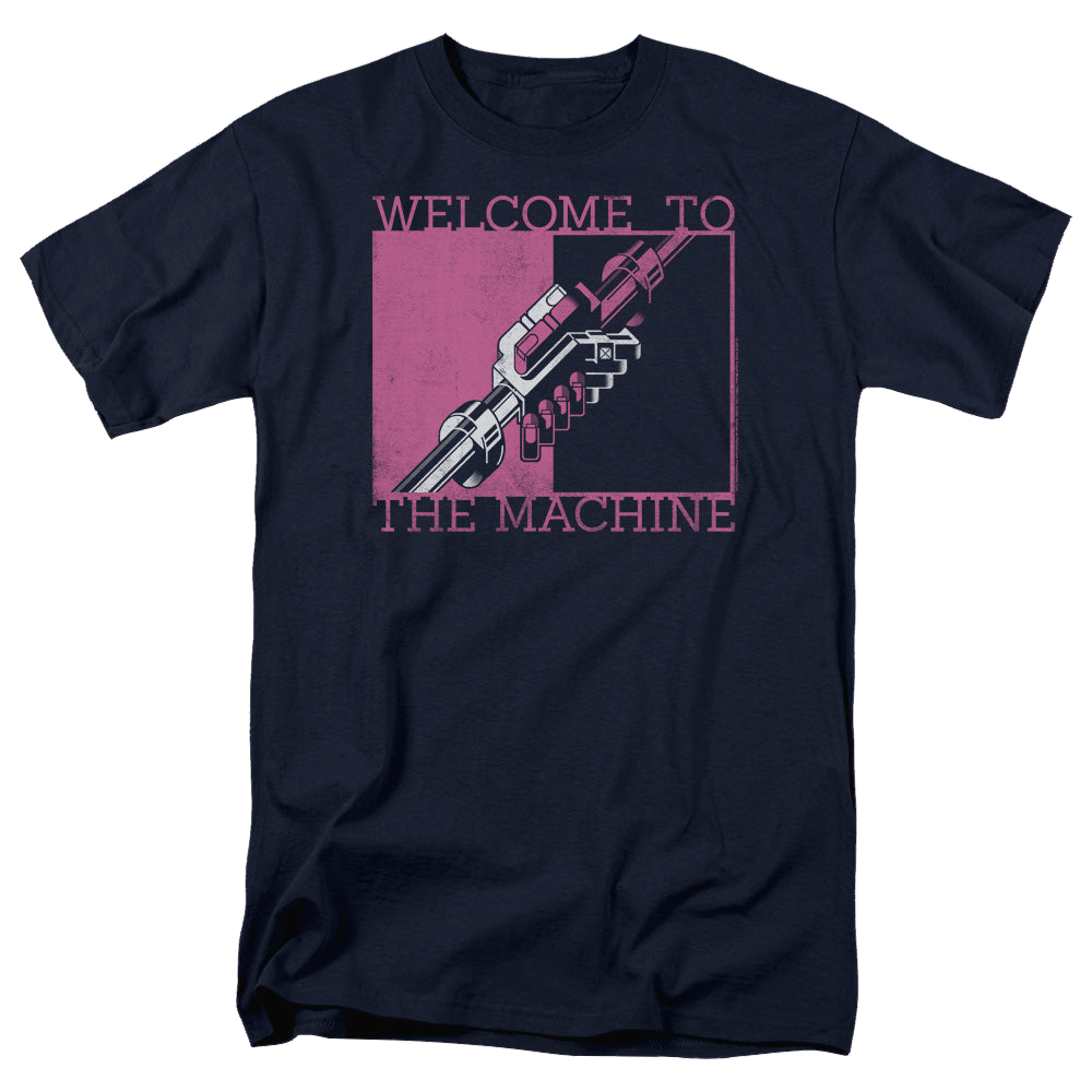 Pink Floyd Welcome To The Machine - Men's Regular Fit T-Shirt Men's Regular Fit T-Shirt Pink Floyd