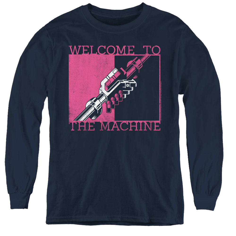Pink Floyd Welcome To The Machine - Youth Long Sleeve T-Shirt Youth Long Sleeve T-Shirt Pink Floyd