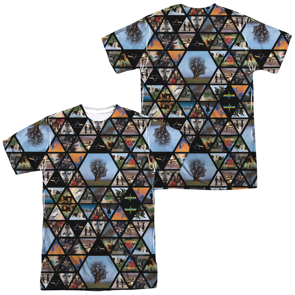 Pink Floyd Photographs (Front/Back Print) - Men's All-Over Print T-Shirt Men's All-Over Print T-Shirt Pink Floyd