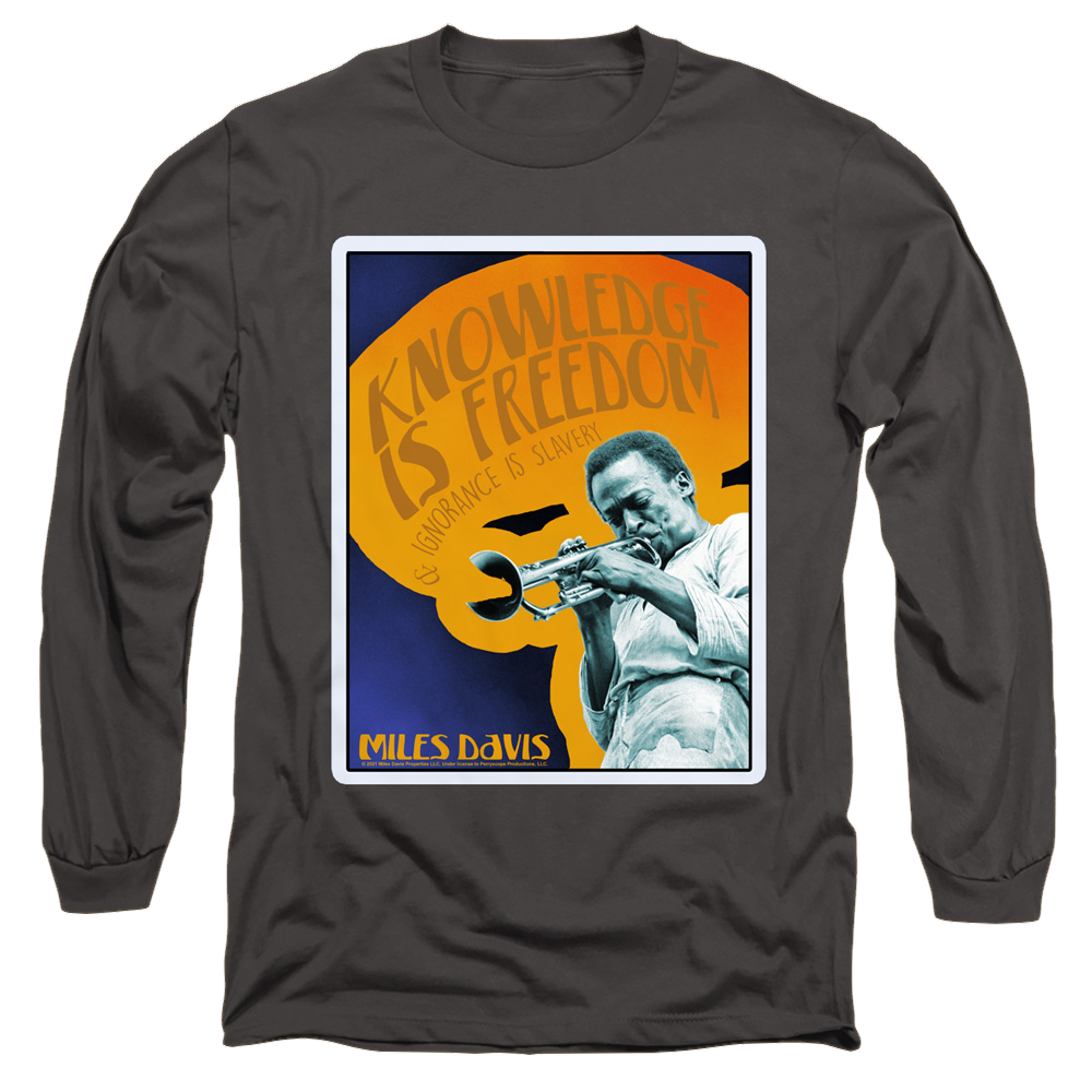 Miles Davis Knowledge And Ignorance - Men's Long Sleeve T-Shirt Men's Long Sleeve T-Shirt Miles Davis