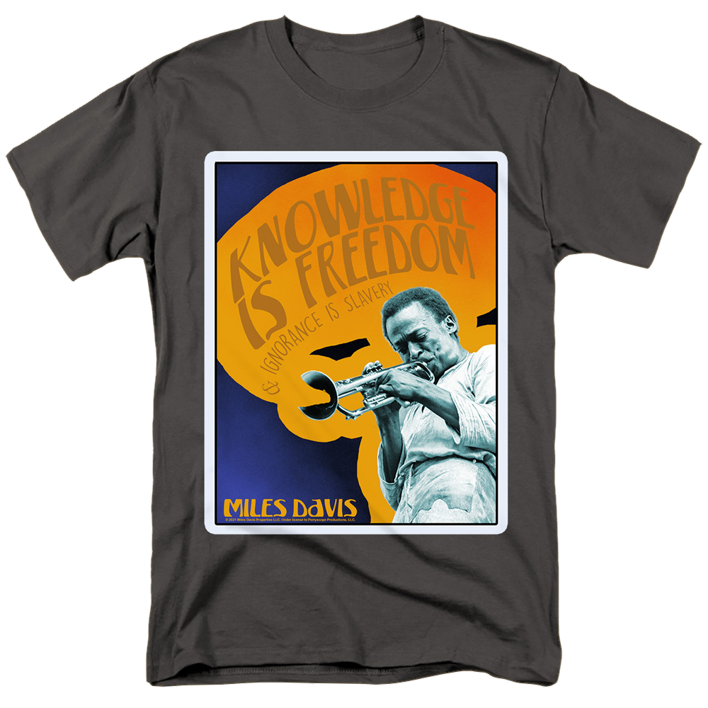 Miles Davis Knowledge And Ignorance - Men's Regular Fit T-Shirt Men's Regular Fit T-Shirt Miles Davis