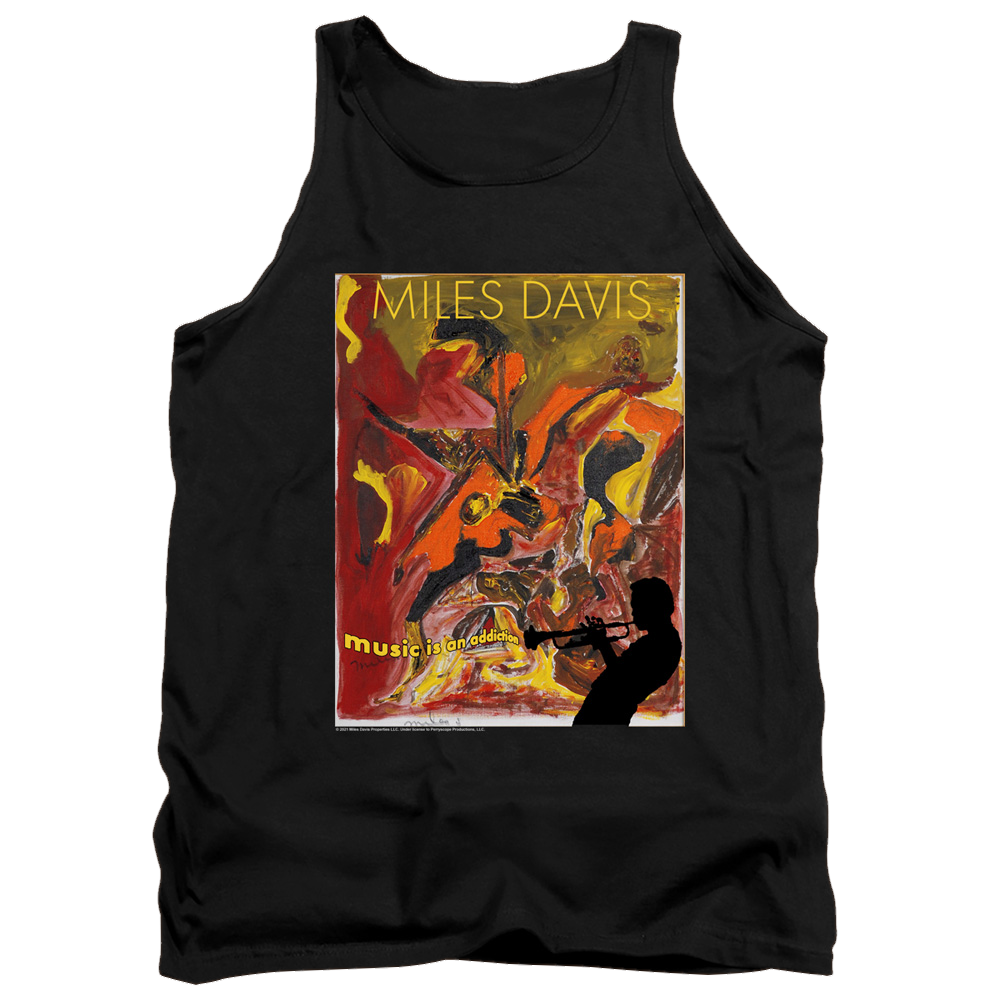 Miles Davis Music Is An Addiction - Men's Tank Top Men's Tank Miles Davis