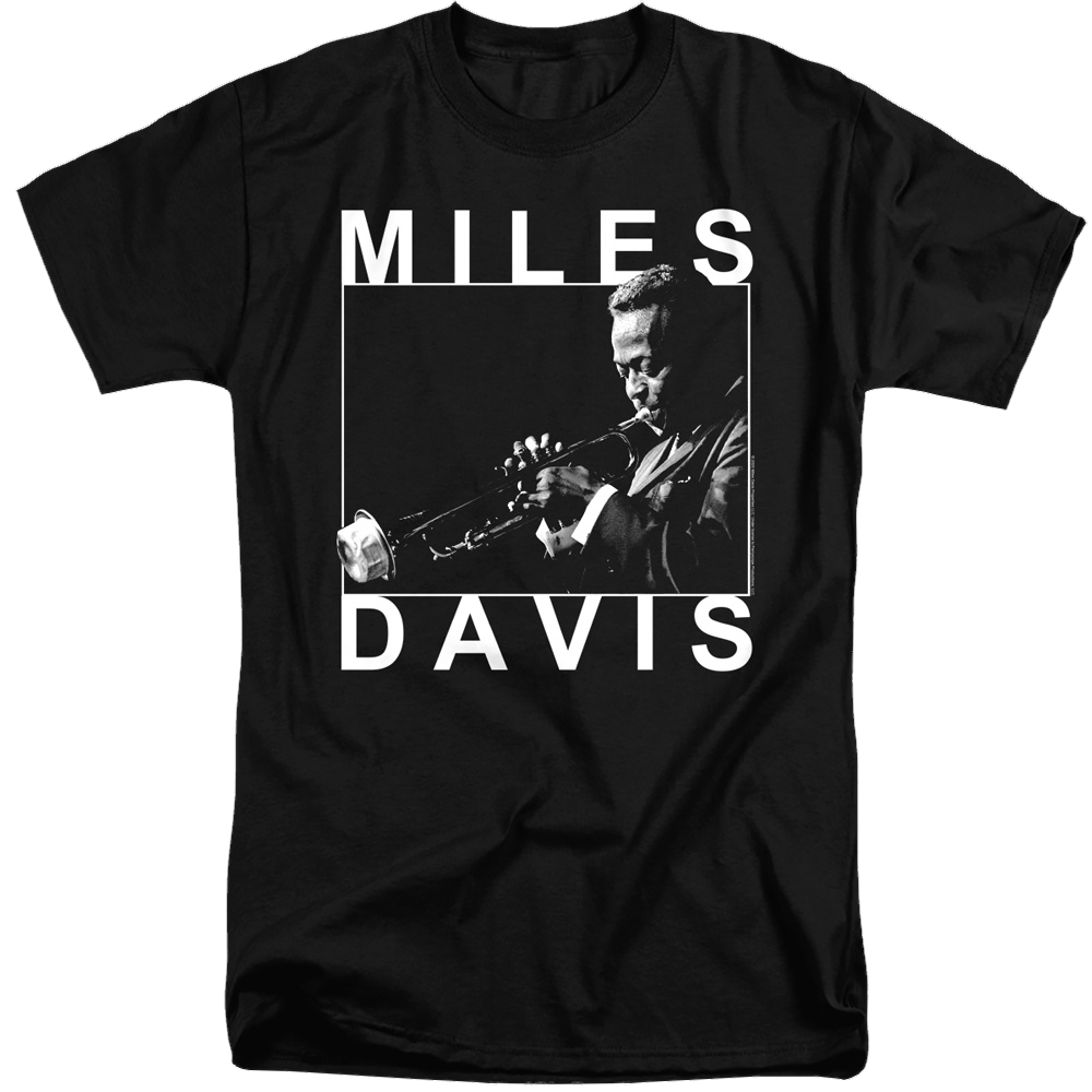 Miles Davis Monochrome - Men's Tall Fit T-Shirt Men's Tall Fit T-Shirt Miles Davis