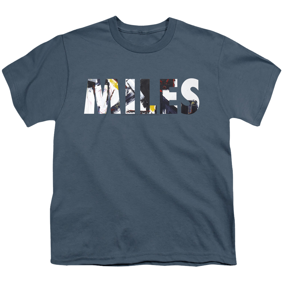 Miles Davis Rubberband Fill - Youth T-Shirt Youth T-Shirt (Ages 8-12) Miles Davis