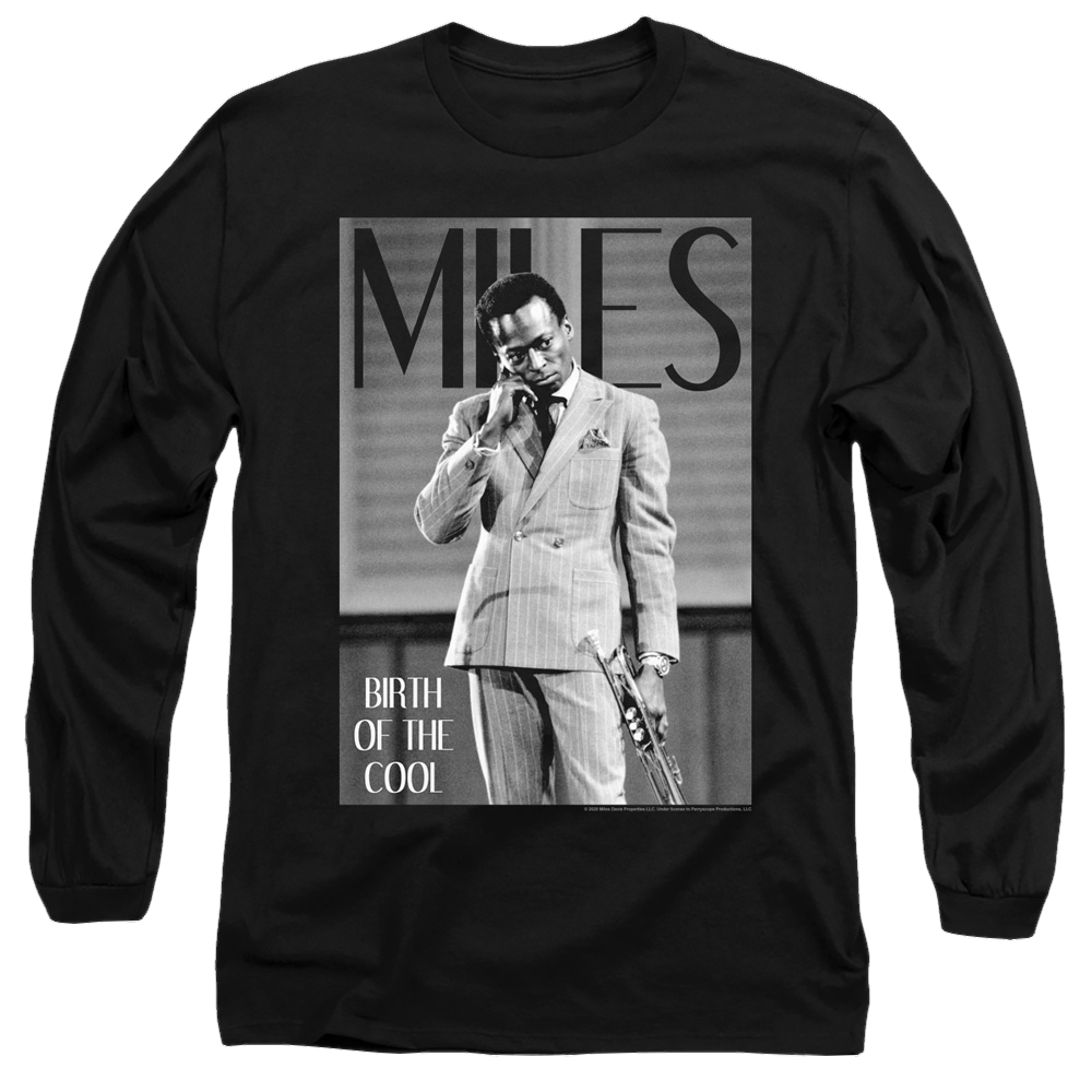 Miles Davis Simply Cool - Men's Long Sleeve T-Shirt Men's Long Sleeve T-Shirt Miles Davis