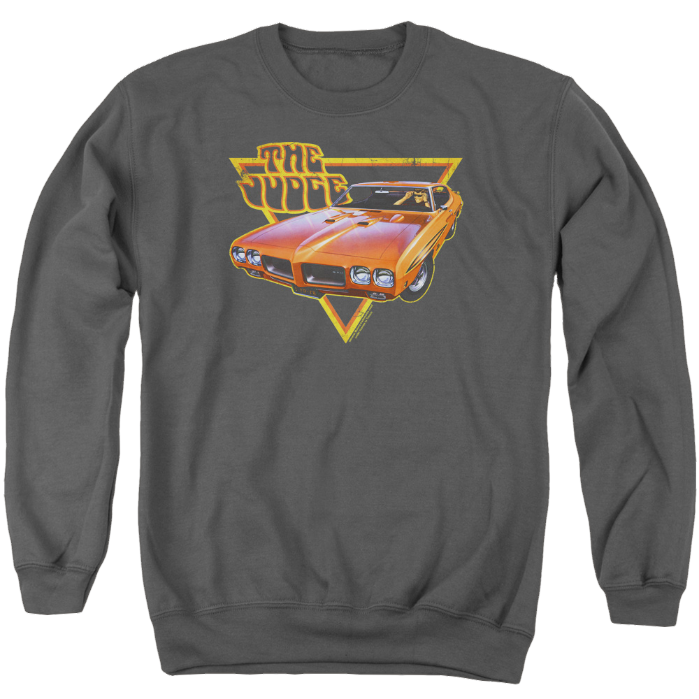 Pontiac Judged Men's Crewneck Sweatshirt Men's Crewneck Sweatshirt Pontiac