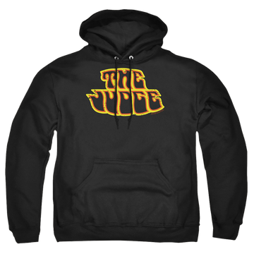 Black pullover hoodie with Pontiac Judge Logo graphic