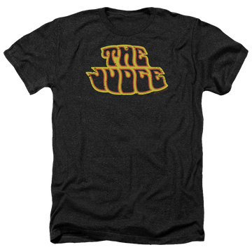 Black men's heather t-shirt with Pontiac Judge Logo graphic