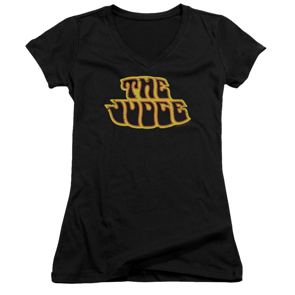 Pontiac Judge Logo Juniors V-Neck T-Shirt Juniors V-Neck T-Shirt Pontiac