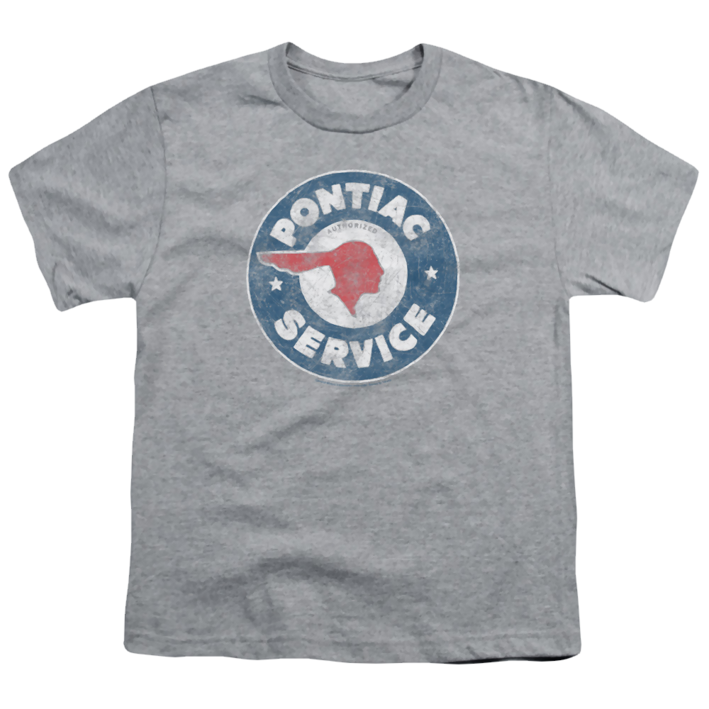 Pontiac Vintage Pontiac Service Youth T-Shirt (Ages 8-12) Youth T-Shirt (Ages 8-12) Pontiac