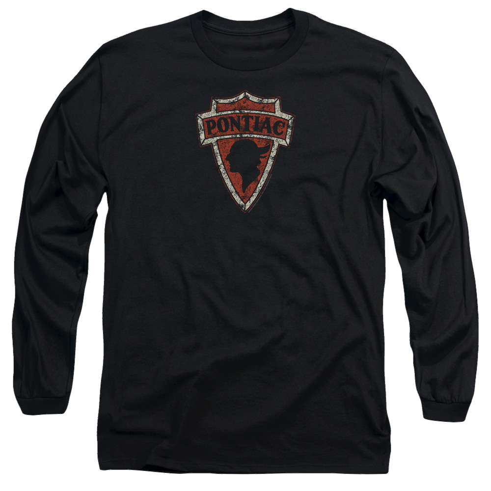 Pontiac Early Pontiac Arrowhead Men's Long Sleeve T-Shirt Men's Long Sleeve T-Shirt Pontiac
