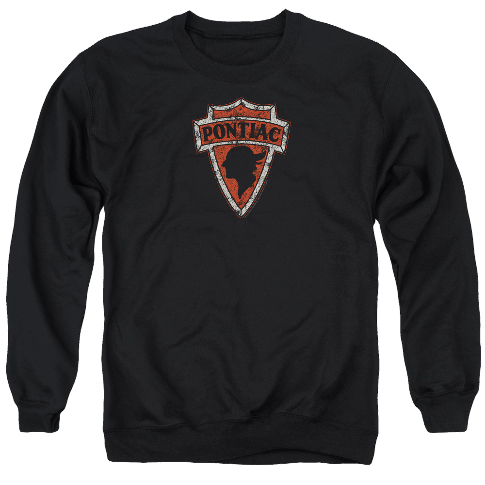Pontiac Early Pontiac Arrowhead Men's Crewneck Sweatshirt Men's Crewneck Sweatshirt Pontiac