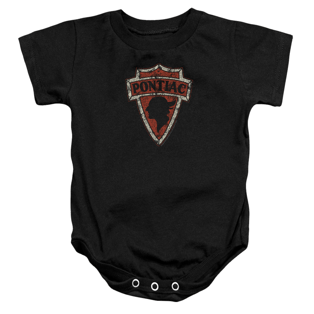 Pontiac Early Pontiac Arrowhead Baby Bodysuit Baby Bodysuit Pontiac