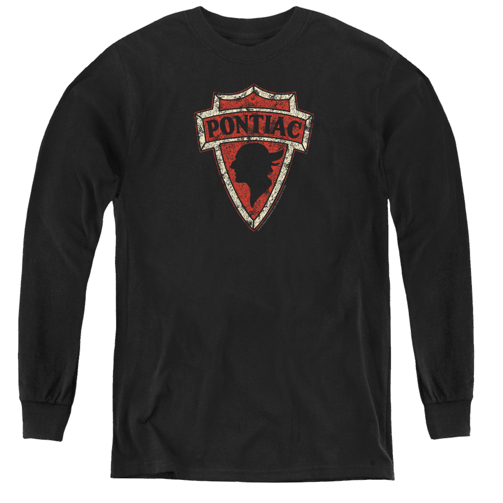 Pontiac Early Pontiac Arrowhead - Youth Long Sleeve T-Shirt Youth Long Sleeve T-Shirt Pontiac