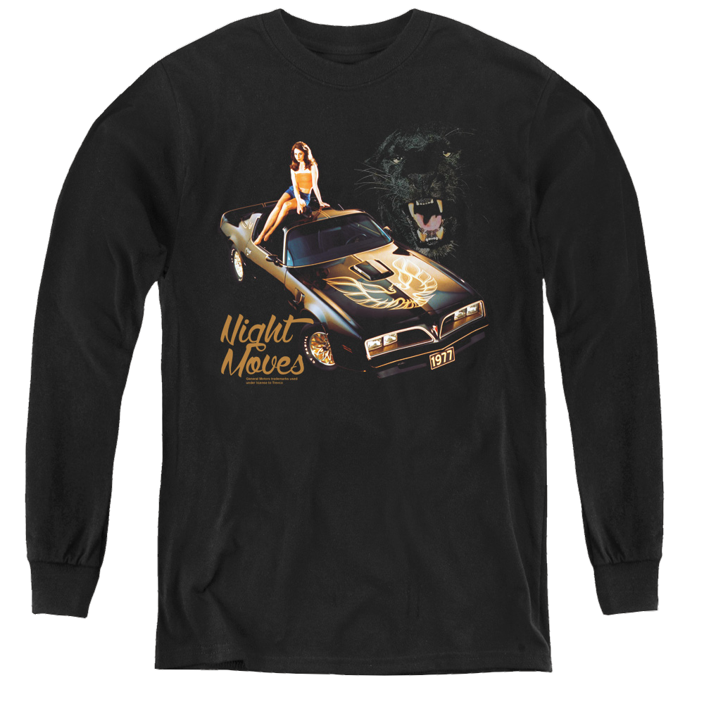 Pontiac Night Moves - Youth Long Sleeve T-Shirt Youth Long Sleeve T-Shirt Pontiac