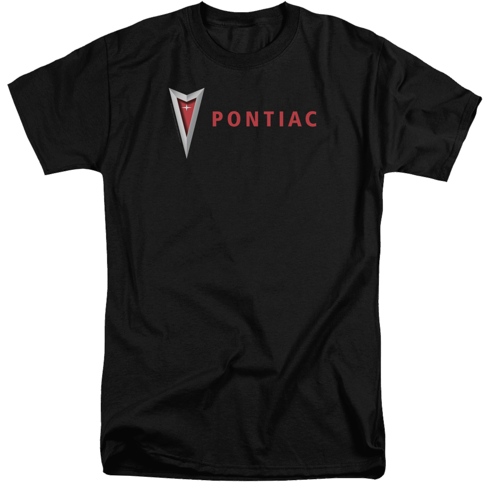 Pontiac Modern Pontiac Arrowhead Men's Tall Fit T-Shirt Men's Tall Fit T-Shirt Pontiac