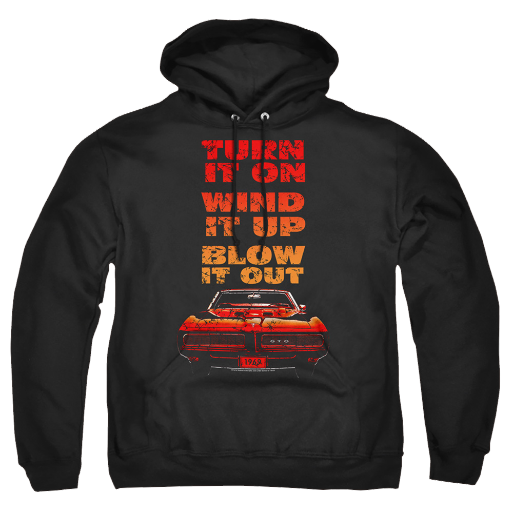 Pontiac Blow It Out Gto Pullover Hoodie Pullover Hoodie Pontiac