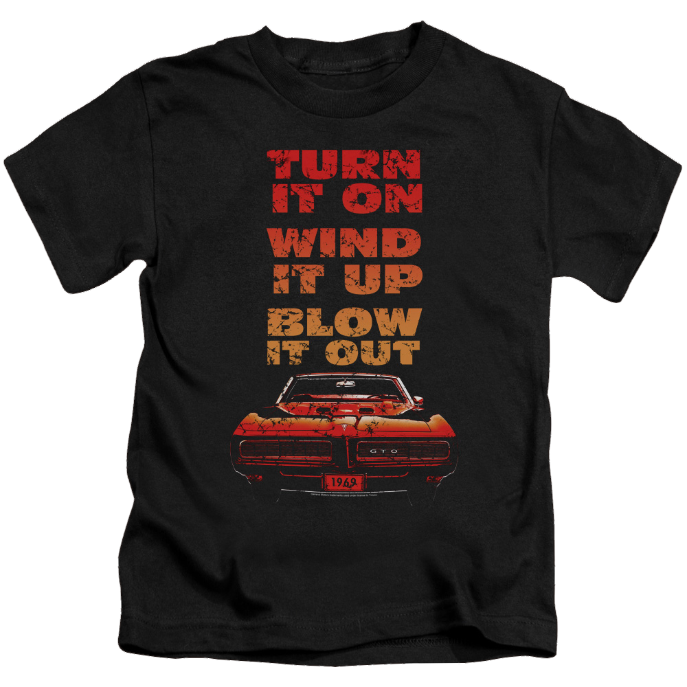 Pontiac Blow It Out Gto Kid's T-Shirt (Ages 4-7) Kid's T-Shirt (Ages 4-7) Pontiac