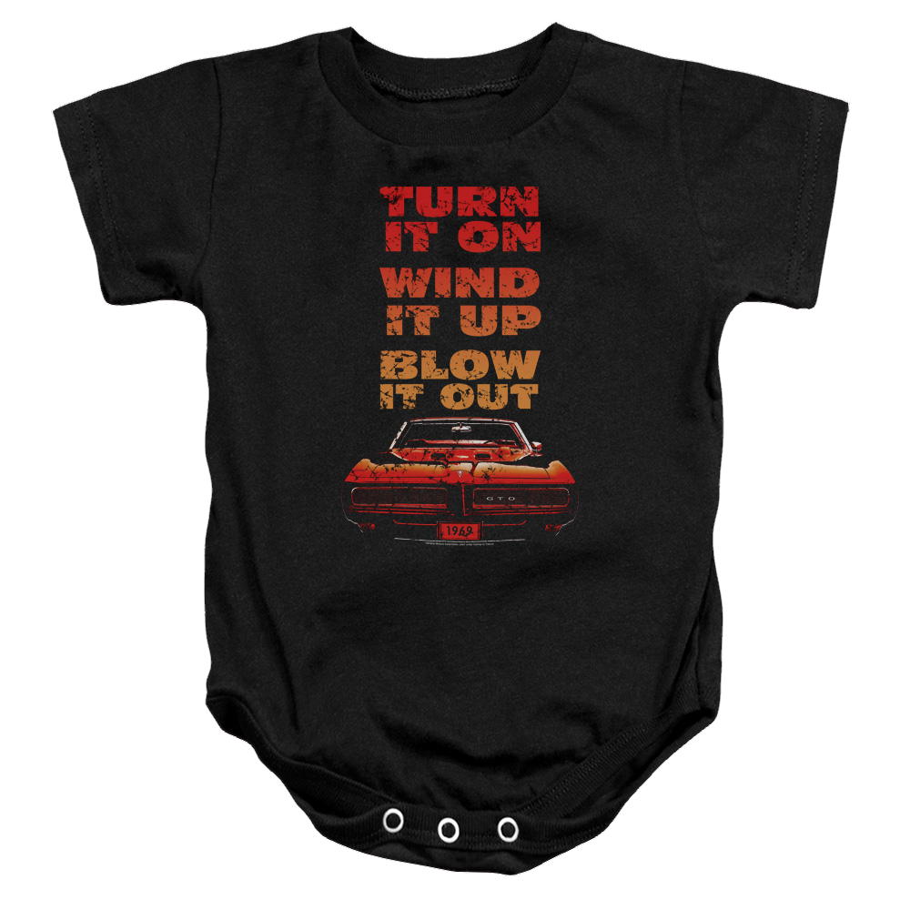 Pontiac Blow It Out Gto Baby Bodysuit Baby Bodysuit Pontiac