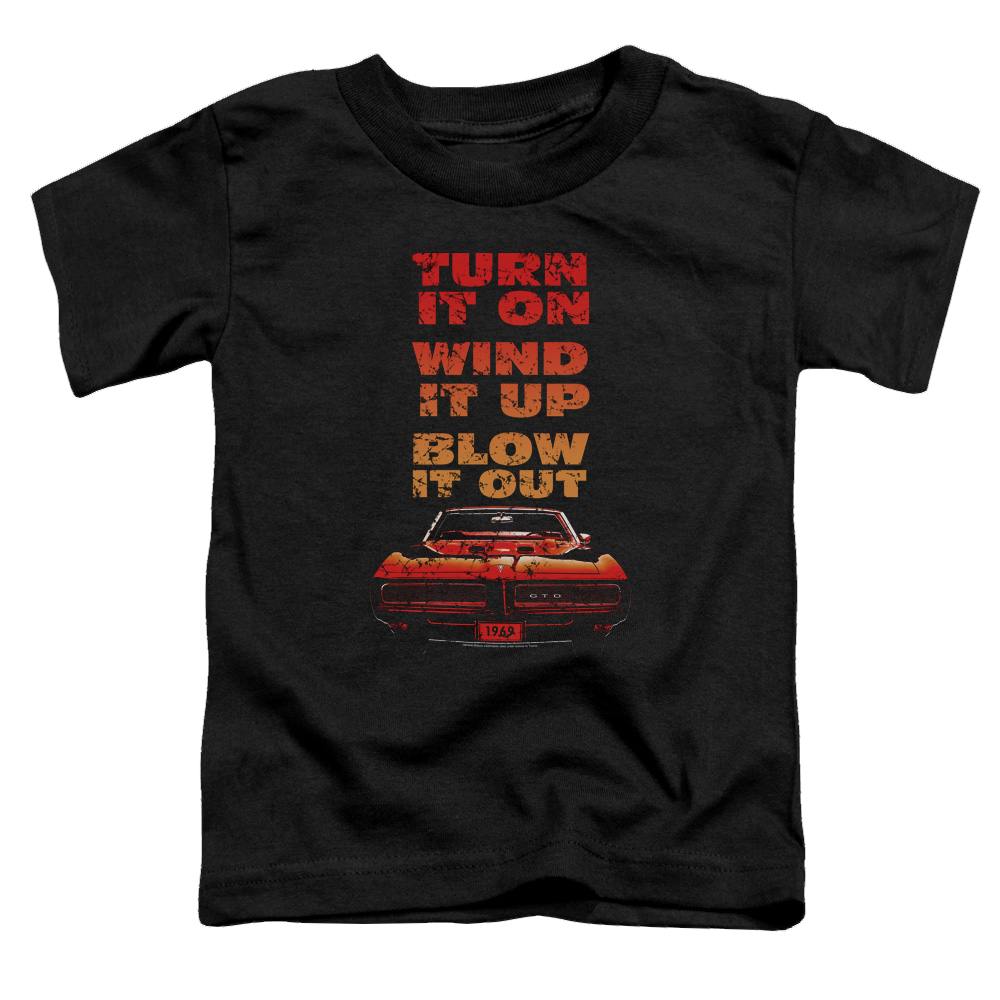 Pontiac Blow It Out Gto Toddler T-Shirt Toddler T-Shirt Pontiac