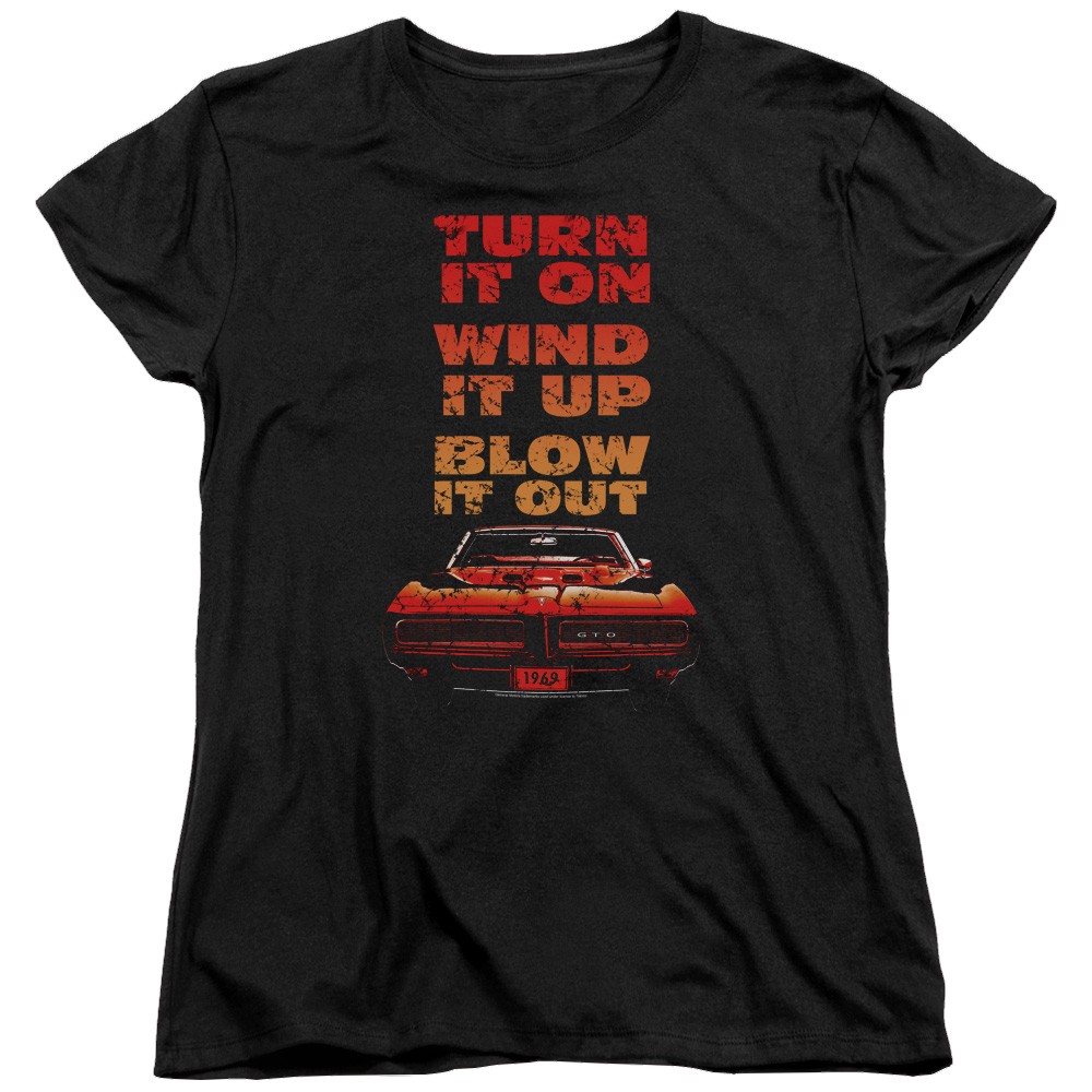 Pontiac Blow It Out Gto Women's T-Shirt Women's T-Shirt Pontiac