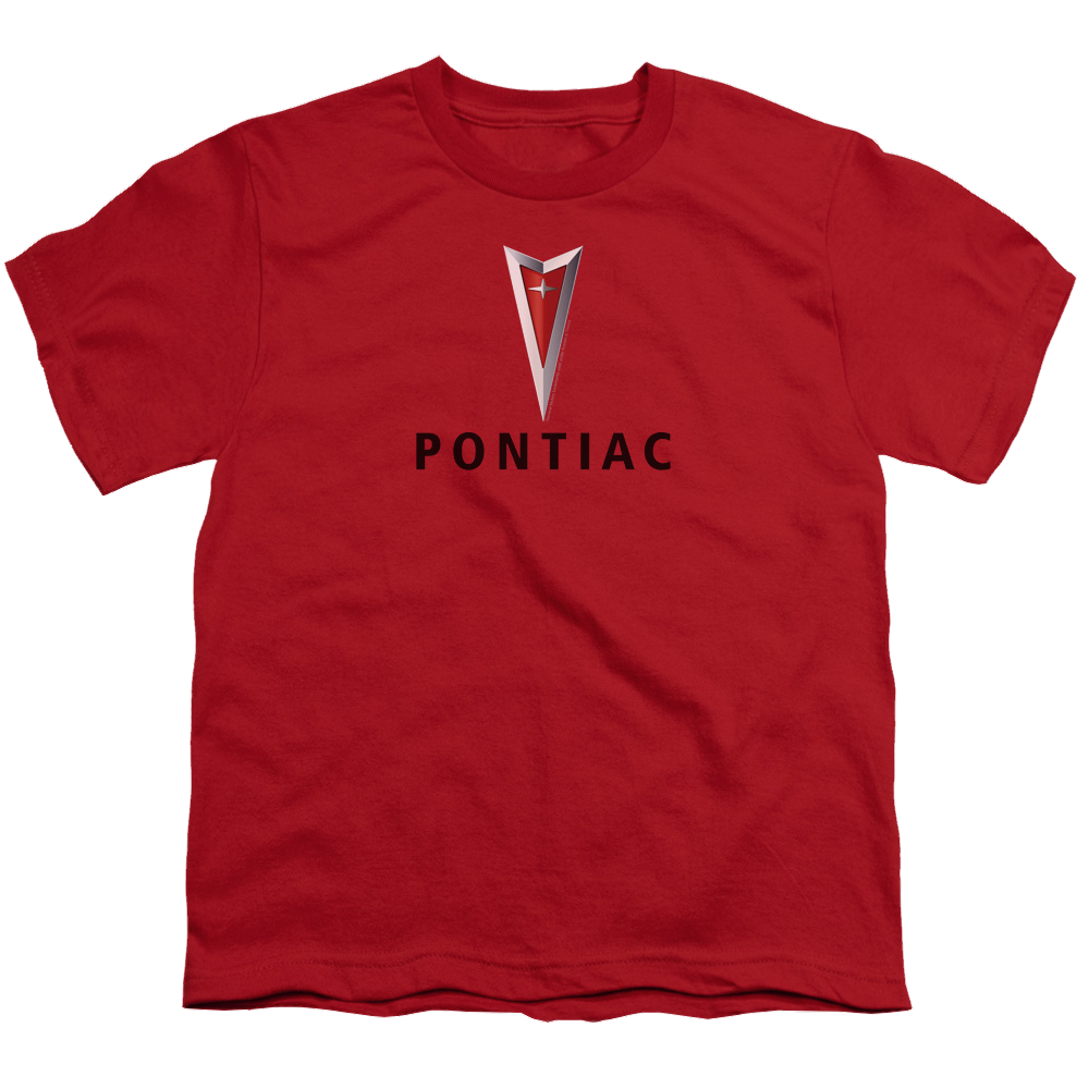 Pontiac Centered Arrowhead Youth T-Shirt (Ages 8-12) Youth T-Shirt (Ages 8-12) Pontiac
