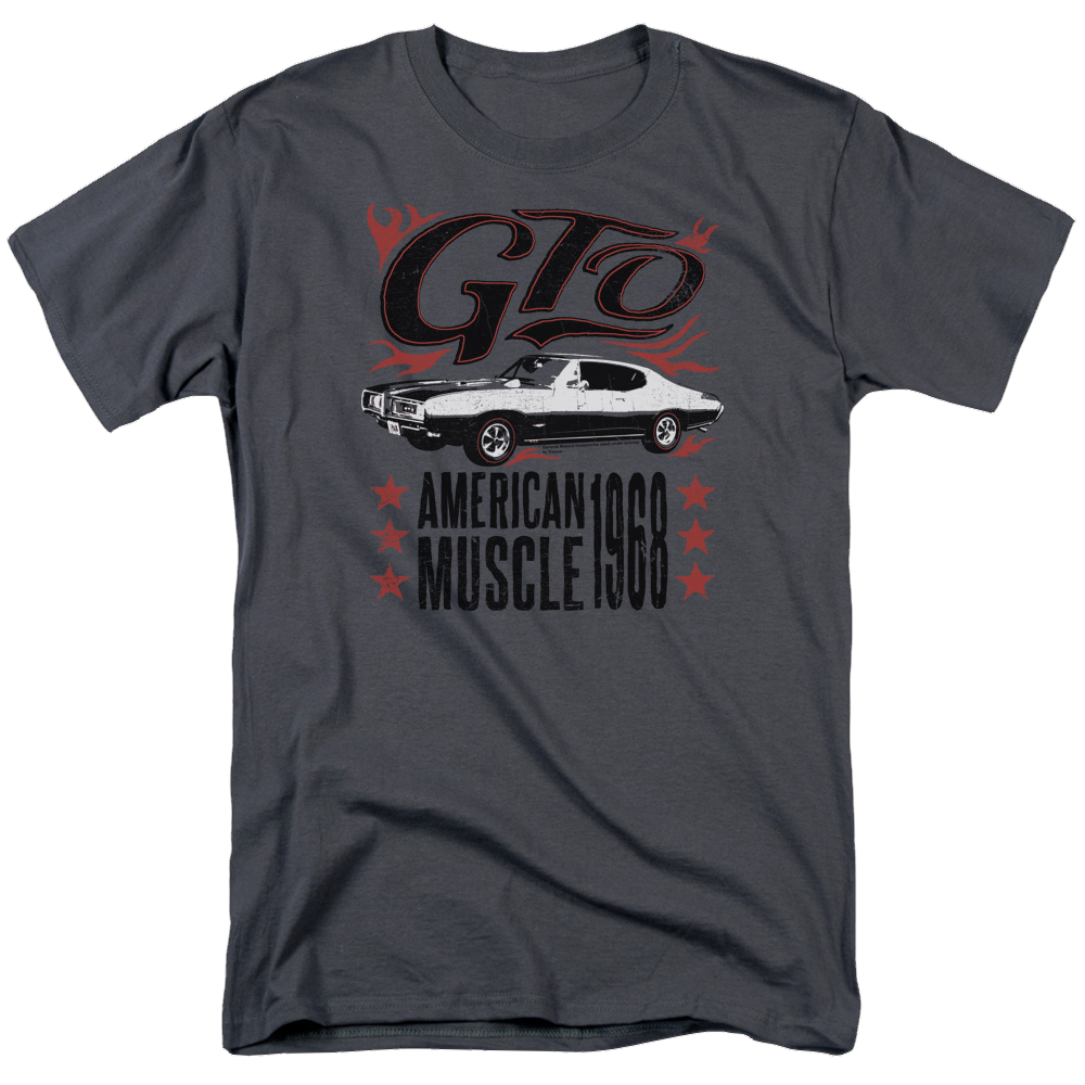 Pontiac Gto Flames Men's Regular Fit T-Shirt Men's Regular Fit T-Shirt Pontiac