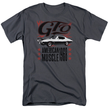 Pontiac Gto Flames Men's Regular Fit T-Shirt Men's Regular Fit T-Shirt Pontiac