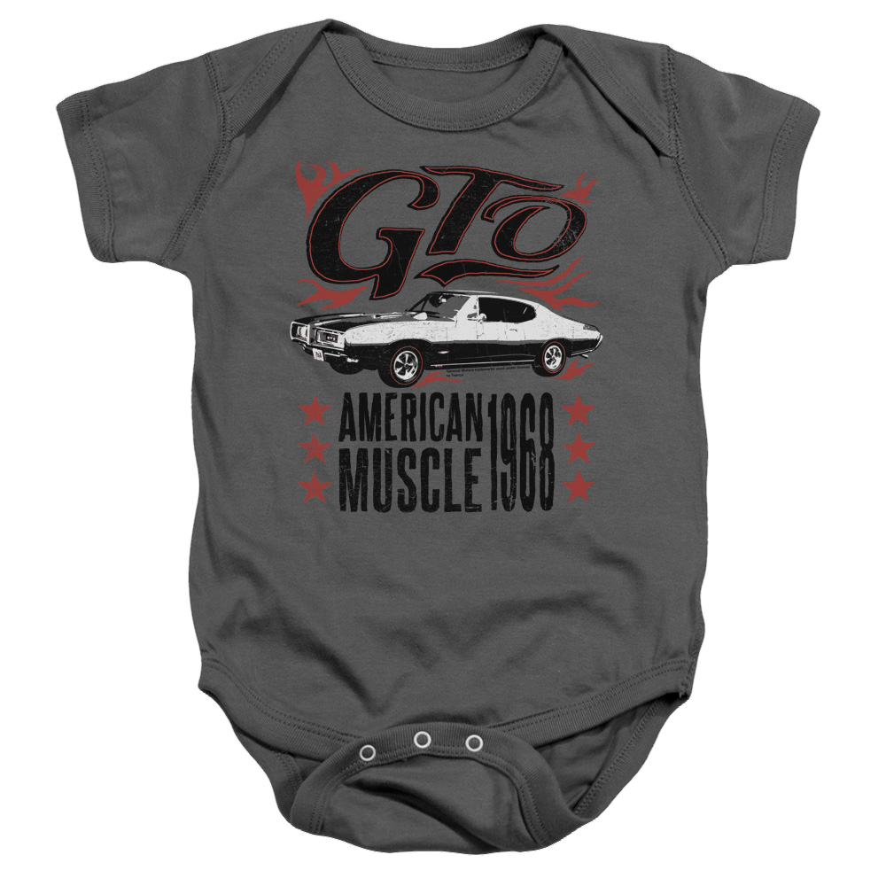 Pontiac Gto Flames Baby Bodysuit Baby Bodysuit Pontiac